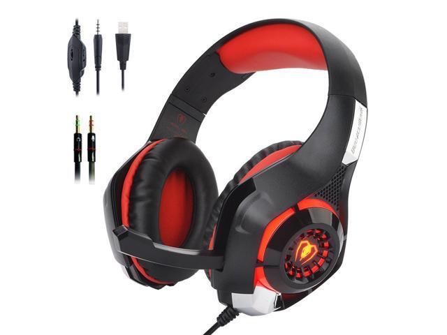 Cascos Gamer Audifonos Gaiming LED Para PS4 PC New Xbox One PlayStation 4 PSP