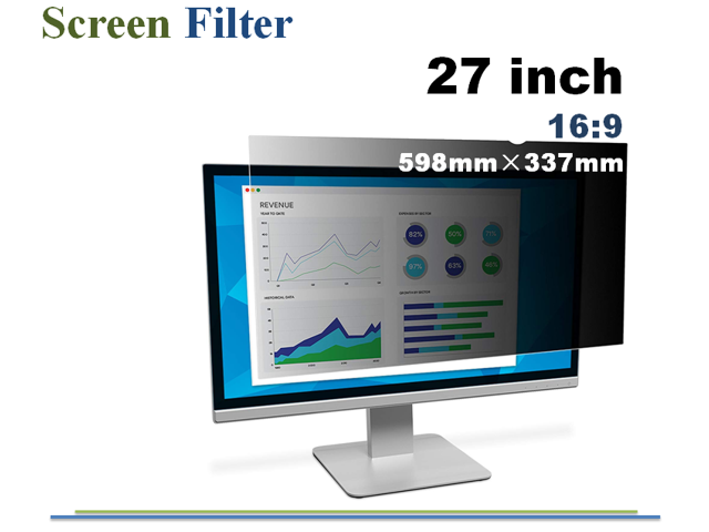 Honsdom Privacy Filter For 27 Inch Widescreen Computer Monitor 16