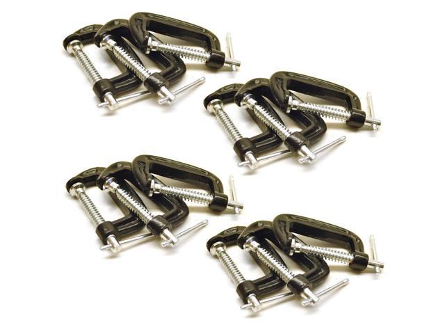 6 Pack TE294 2" Heavy duty G Clamp Grip Holder Clasp Vice 