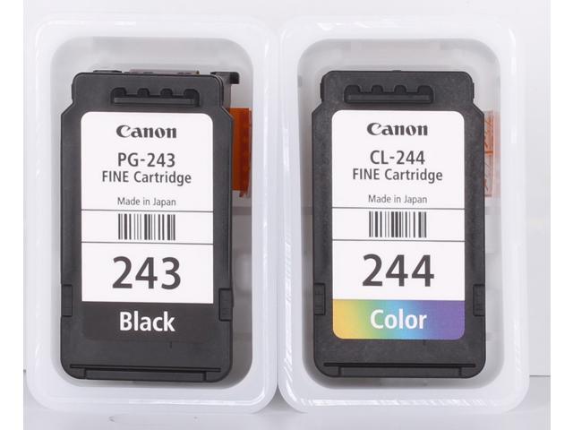 Canon 243244 Bulk Packaging Black And Color Ink Cartridges For MG2520 MG2920 MG2420