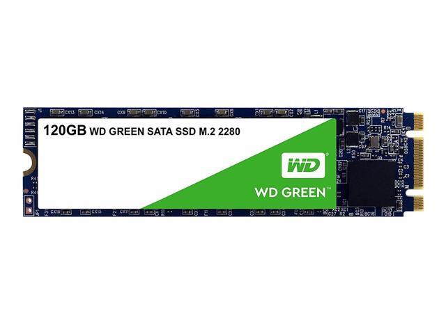 WD Green 120GB PC SSD - SATA III 6Gb/s M.2 2280 Solid State Drive - WDS120G2G0B