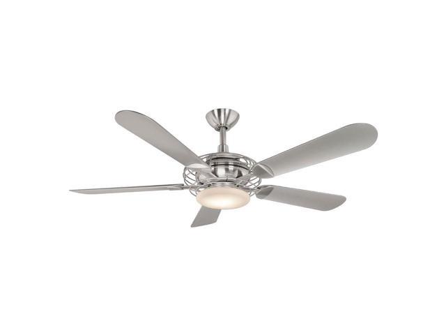Hampton Bay 44078 Vercelli 52 In Indoor Brushed Steel Ceiling Fan Hampton Bay 44078 Vercelli 52 In Indoor Brushed Steel Ceiling Fan With Light Kit
