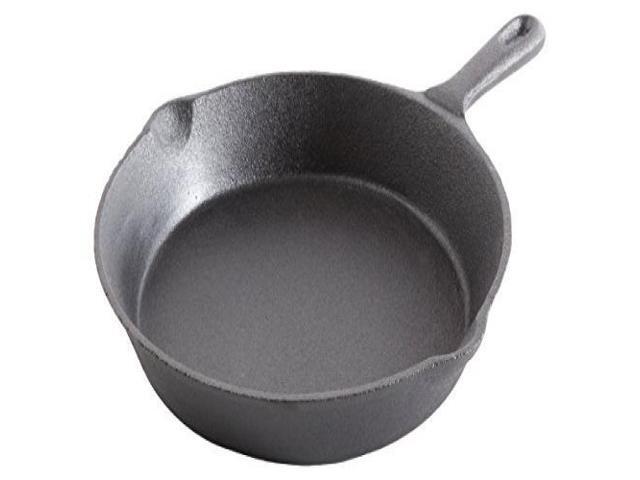Gibson Home General Store Addlestone 10in Cast Iron Fry Pan, Oil Preseasoned