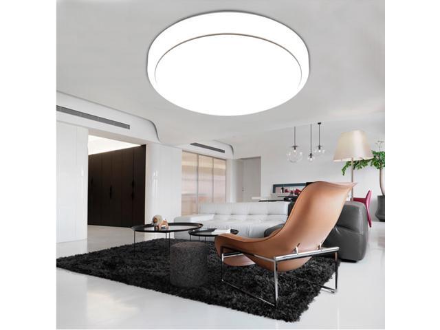 18w Round Led Ceiling Light 7000k 1600 Lumens Bright Flush Mount 18w Round Led Ceiling Light 7000k 1600 Lumens Bright Flush Mount Fixture Lighting For Bedroom
