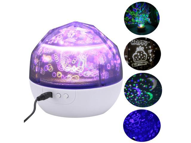 Nursery Ceiling Projector Night Light With Moving Stars | Shelly Lighting