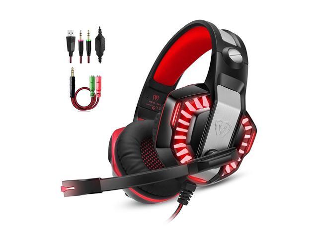 Beexcellent GM 2 Gaming Headset with 2019 Beexcellent GM 5 Gaming Headset
