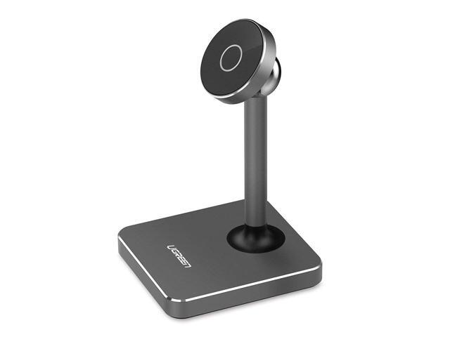 Wanmingtek Magnetic Mount Tabletop Holder Cell Phone Desk Stands 360 Rotation Hands Free Stand Black Newegg Com