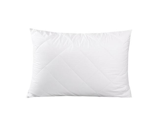 Dreamaker 100 Cotton Australian Wool Filling Quilted Pillow