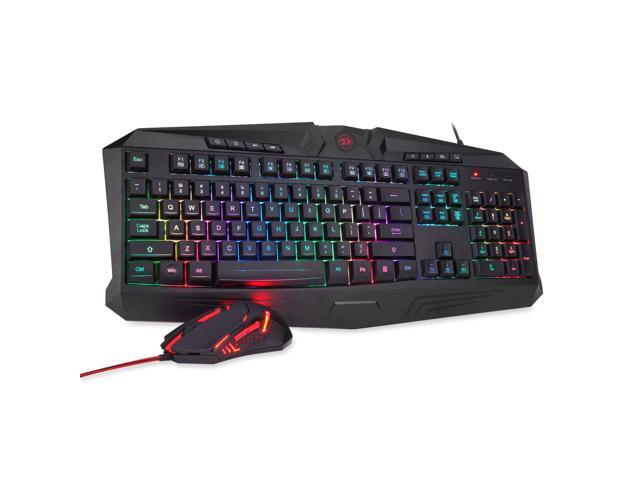 Keyboard Mouse Headset Set Adapter PS4 Xbox One Gaming Mouse Pad RGB LED Backlit