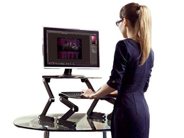 Workez Standing Desk Conversion Kit With 2 Fans 3 Usb Ports Best Workez Standing Desk Conversion Kit With 2 Fans 3 Usb Ports Best Laptop Sit