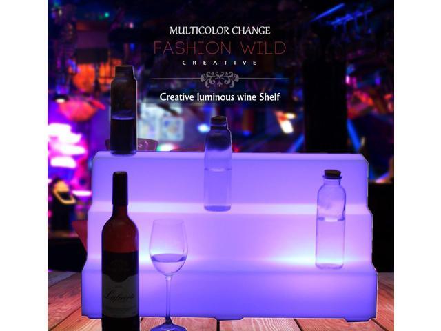 40 2 Step Led Lighted Glowing Liquor Bottle Display Shelf Home 40 2 Step Led Lighted Glowing Liquor Bottle Display Shelf Home Back Bar Rack