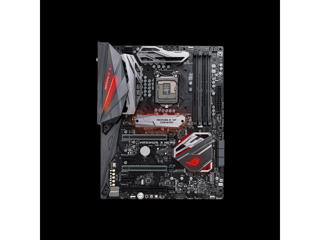 Refurbished: ASUS ROG MAXIMUS X HERO (WI-FI AC) Intel LGA Z370 1151 ATX ...