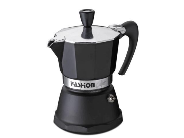 Gat Fashion Stove Top Espresso Coffee Maker Certified Food Safe Gat Fashion Stove Top Espresso Coffee Maker Certified Food Safe Aluminium With Matt Black
