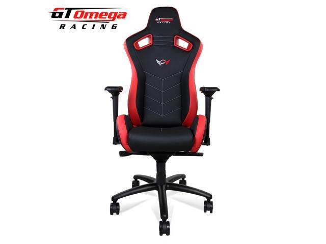 Gt Omega Sport Racing Office Gaming Chair Black And Red Leather Gt Omega Sport Racing Office Gaming Chair Black And Red Leather