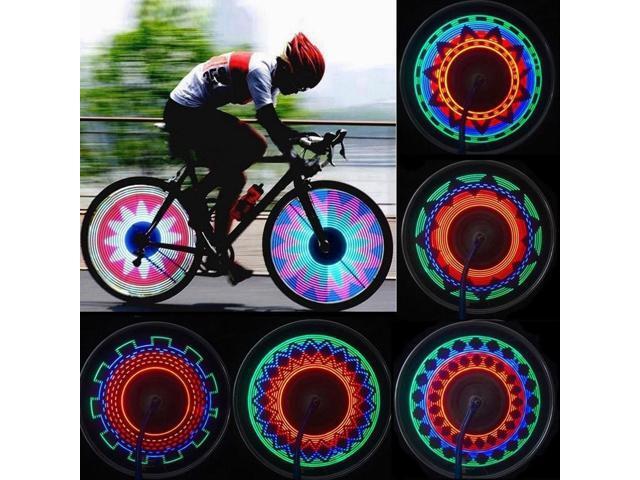 Bicycle Wheel Light String Tire Accessories Colorful Easy to Install Bright