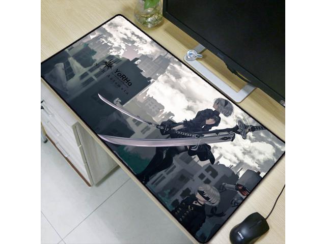 Anime Girls Frontline Operation Heavy Weapons 15.8x29.5 in Large Gaming Mouse Pad Desk Mat Long Non-Slip Rubber Stitched Edges