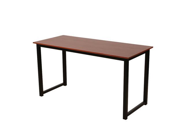 Portable Home Office Desk Computer Table Workstation Furniture 55 24 29 Brown Newegg Com