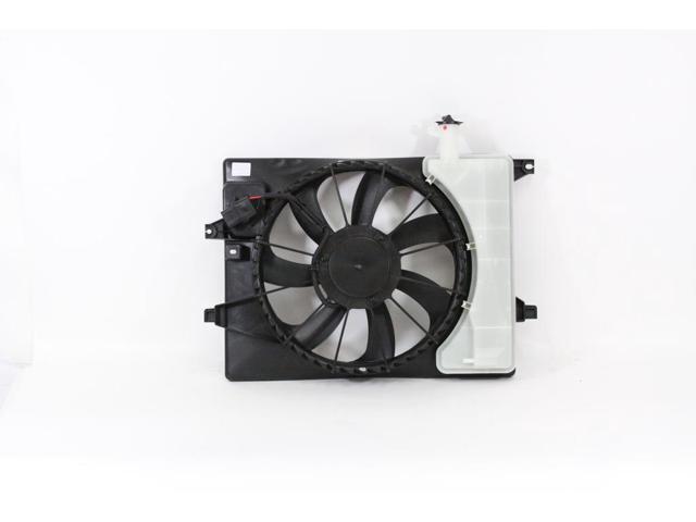 New Dual Radiator and Condenser Cooling Fan Assembly fits Chrysler Dodge Jeep