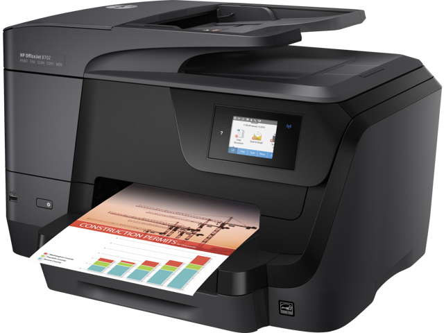 Refurbished: HP OfficeJet 8702 All-in-One Printer with Mobile Printing - Newegg.com