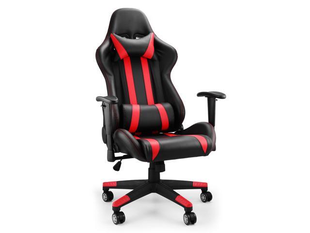 Vevor Ergonomic High Back Reclining Racing Style Gaming Chair With Vevor Ergonomic High Back Reclining Racing Style Gaming Chair With Pillow