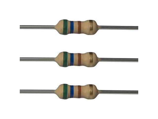 560 Ohm Resistors, 1/4W , 5% (Pack of 100) - Newegg.com
