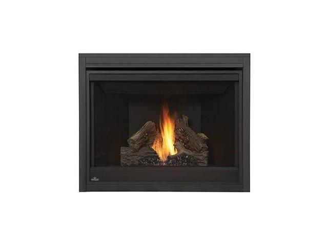 Napoleon B42ntre Ascent Natural Gas Fireplace In Black Electronic