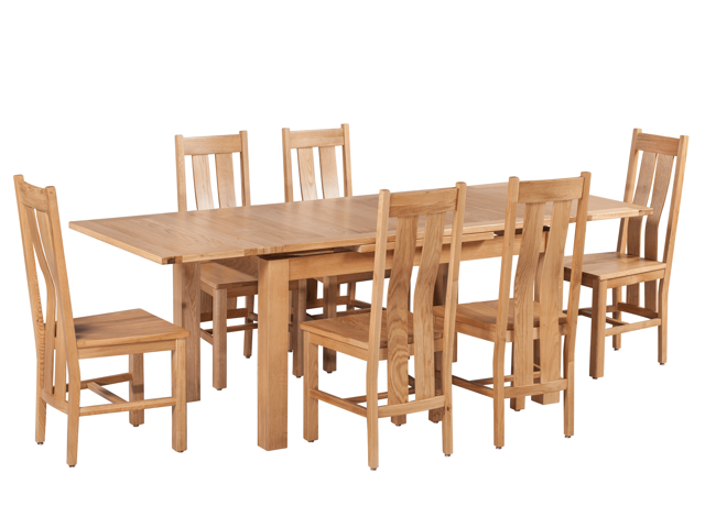 Trithi Furniture Rancho Dining Set Table With Self Storing Trithi Furniture Rancho Dining Set Table With Self Storing