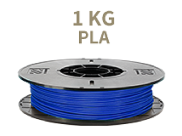 Photo 1 of [Universal 3D Filament] XYZprinting PLA 3D Printer Filament, 1kg Spool, 1.75 mm, Blue [Also Works with da Vinci Jr/Mini/Nano Series, Extra Spool Holder Needs to be Printed]