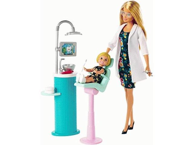 Barbie Dentist Doll & Playset, Blonde - Newegg.com