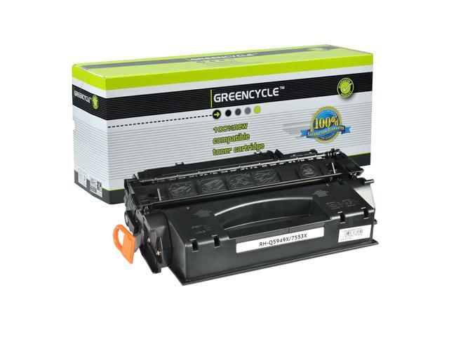 2PK Q5949X 49X Black Toner Cartridge For HP LaserJet 1320t 1320n 1320tn Printer