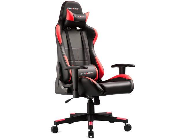 GTRACING Gaming Chair Ergonomic Racing Chair PU Leather ...