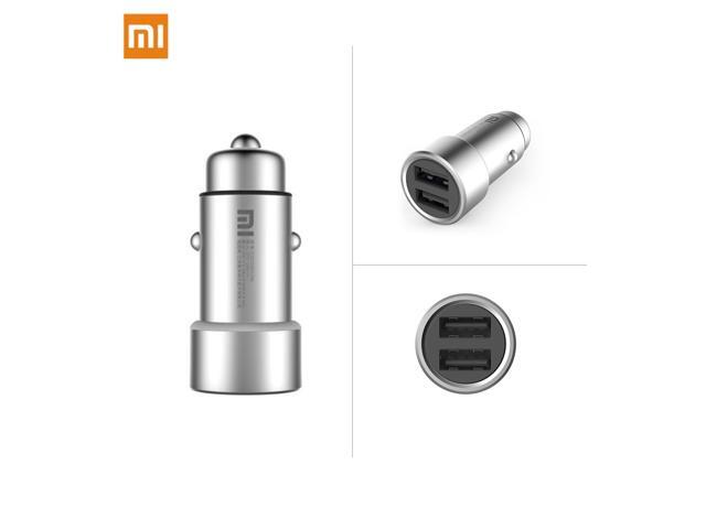 Xiaomi Car Charger Metal Casing Dual Usb Ports Fast Charging Xiaomi Car Charger Metal Casing Dual Usb Ports Fast Charging Universal For Samsung