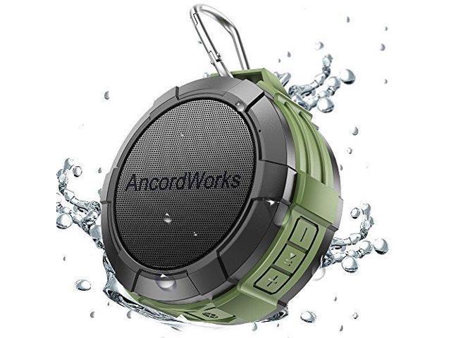 Ancordworks Bluetooth Shower Speaker Water Resistance 5w Driver 23 Ancordworks Bluetooth Shower Speaker Water Resistance 5w Driver 23 Hours Playtime With 8g Tf Card