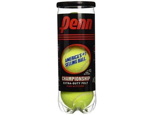 Penn Championship Extra Duty High Altitude Tennis Balls, 12 Can Case ...