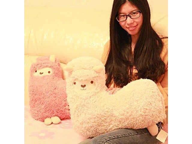 Crazy Genie Llama Alpaca Hug Plush Pillow Cushion Soft Toy Doll