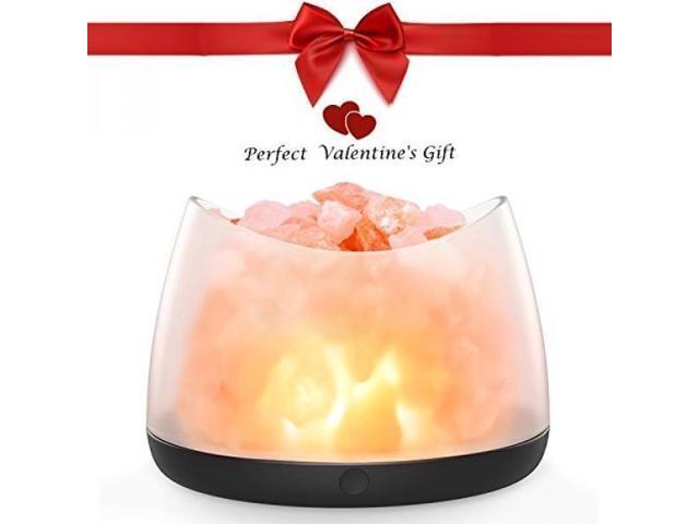 Himalayan Salt Lamp Pink Rock With Dimmer Control Led Himalayan Salt Lamp Pink Rock With Dimmer Control Led Light No Bulbs Changed Need