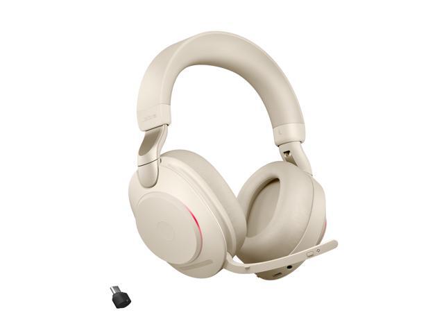 Jabra Evolve2 85 - Link380c UC Stereo - Beige Wireless Headset / Music Headphones