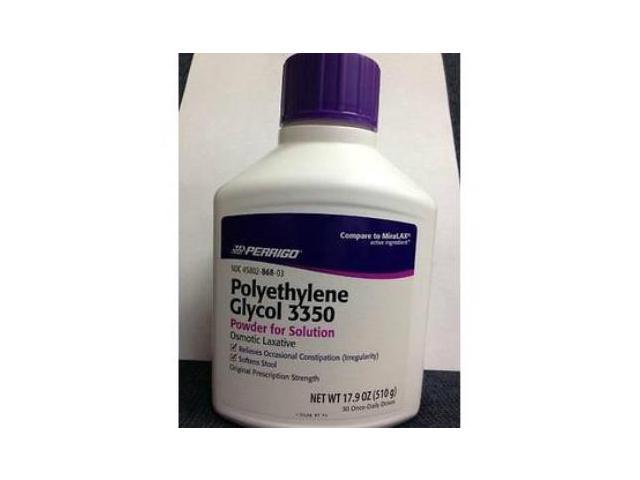 Perrigo Polyethylene Glycol 3350 Powder, 17.9oz - Newegg.com