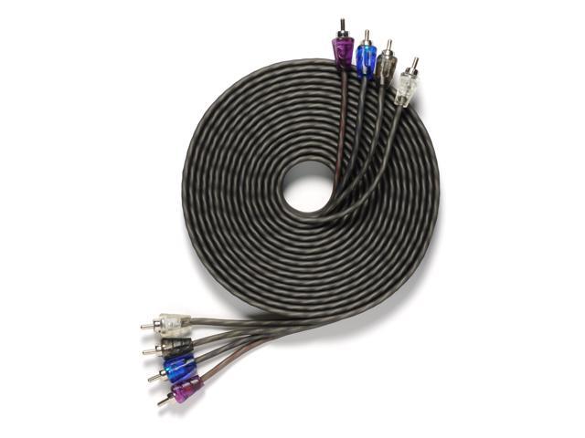 2-Channel Twisted-Pair Car Audio Cable 12 ft. Carwires AC2000-12