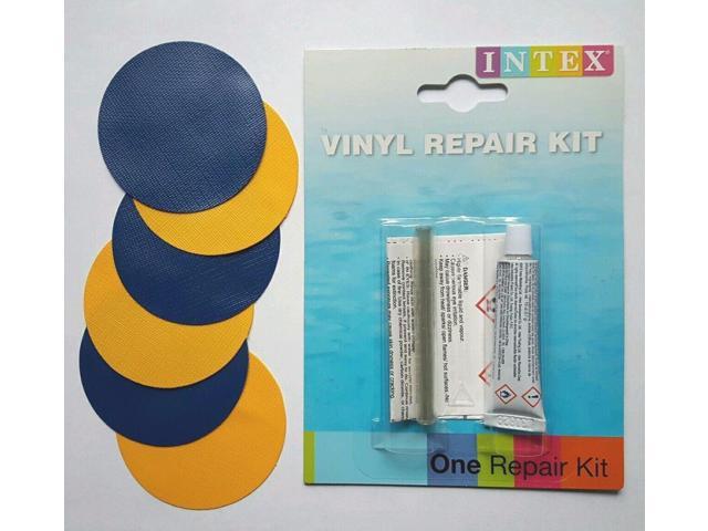 Round PVC Patch + Vinyl Repair Kit (Glue); for Inflatable ...