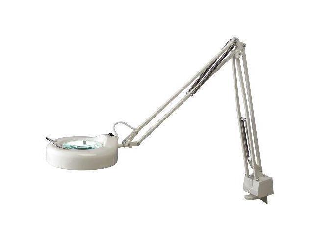 Normande Lighting 22w Daylight Spectrum Clamp Lamp With Magnifier Normande Lighting 22w Daylight Spectrum Clamp Lamp With Magnifier 42 Inch In Height
