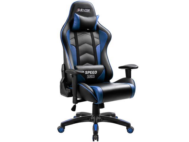 Homall Gaming Chair - Carbon PU Leather, Thickened High-Back, (More Colors)