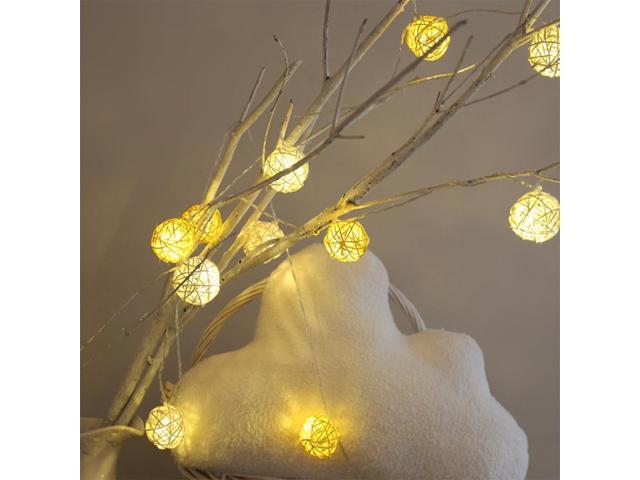 String Light Led Rattan Ball Decorative 10led String Light Led Rattan Ball Decorative 10led