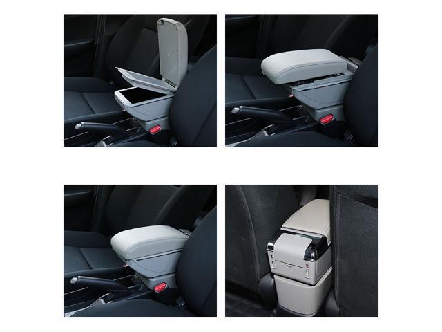 Vtear For Smart Fortwo Forfour Armrest Box Usb Charging Heighten Vtear For Smart Fortwo Forfour Armrest Box Usb Charging Heighten Central Content Cup Holder