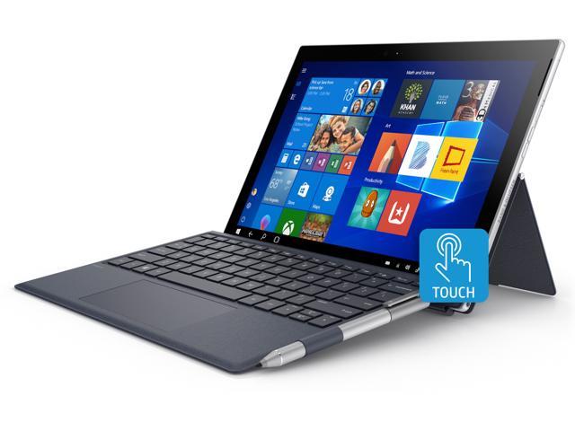 HP Envy x2 12-inch Detachable Laptop with Stylus Pen and 4G LTE, Qualcomm Snapdragon 835 Processor, 4 GB RAM, 128 GB Flash Storage, Windows 10 (12-e091ms, Silver/Blue)