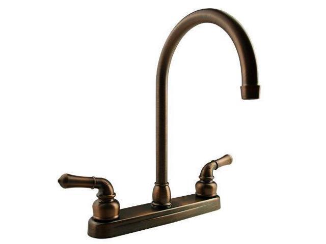 Dura Faucet Df Pk330hc Orb J Spout Rv Kitchen Oil Rubbed Bronze Replacement For Motorhomes 5th Wheel Trailer Camper Newegg Com
