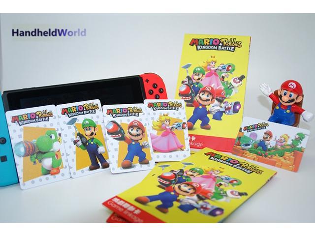 mario rabbids amiibo cards