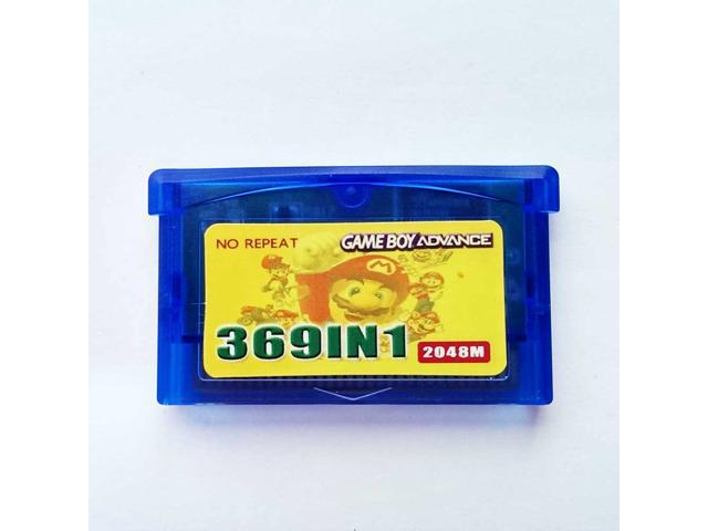 369 Games in 1 GBA Game Pack Card Multi-games Ablum Cartridge for GBM GBA SP NDSL