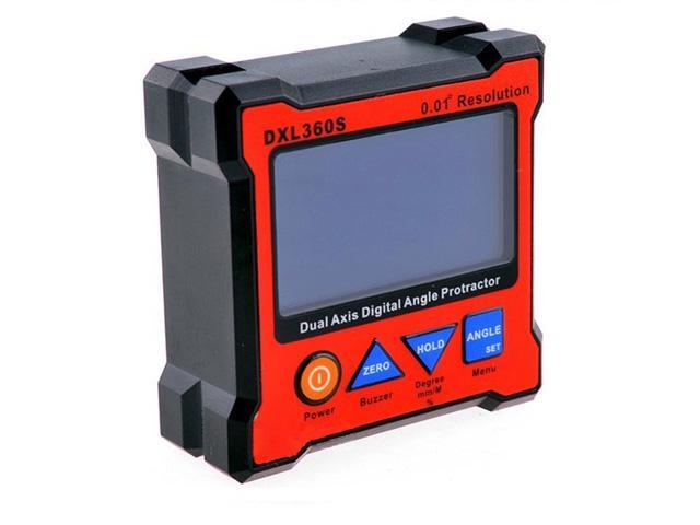 Digital Protractor Inclinometer Level Angle Magnetic Box 0.01° GRAVITY 2in1 CY