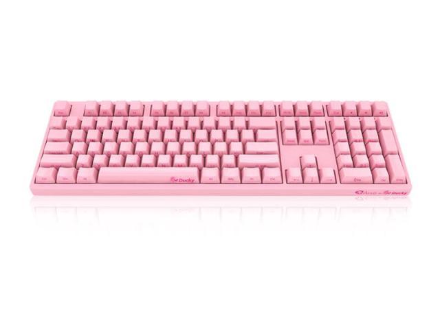 Ducky 3108 N-Key Rollover PBT Keycap Mechanical Sakura Pink Gaming ...